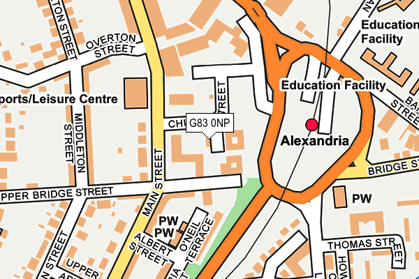 G83 0NP map - OS OpenMap – Local (Ordnance Survey) G83 0NP map - OS OpenMap – Local (Ordnance Survey)