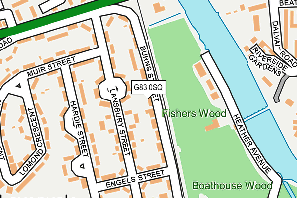 G83 0SQ map - OS OpenMap – Local (Ordnance Survey) G83 0SQ map - OS OpenMap – Local (Ordnance Survey)