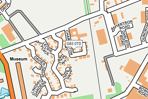 G83 0TD map - OS OpenMap – Local (Ordnance Survey) G83 0TD map - OS OpenMap – Local (Ordnance Survey)