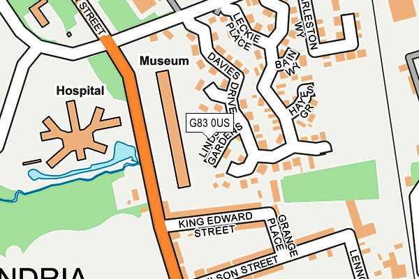 G83 0US map - OS OpenMap – Local (Ordnance Survey) G83 0US map - OS OpenMap – Local (Ordnance Survey)