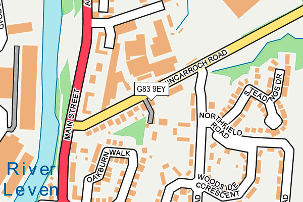 G83 9EY map - OS OpenMap – Local (Ordnance Survey) G83 9EY map - OS OpenMap – Local (Ordnance Survey)