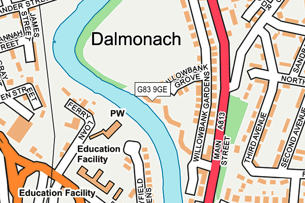 G83 9GE map - OS OpenMap – Local (Ordnance Survey) G83 9GE map - OS OpenMap – Local (Ordnance Survey)