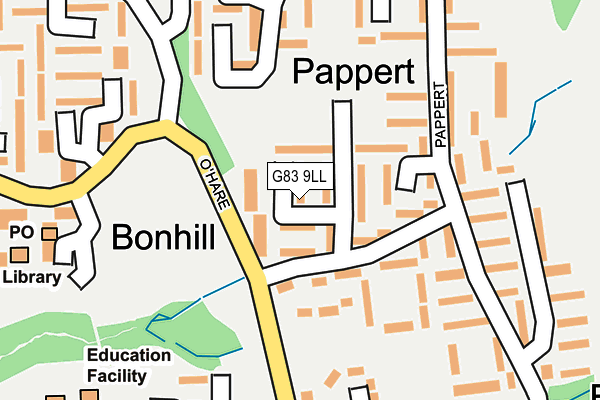 G83 9LL map - OS OpenMap – Local (Ordnance Survey) G83 9LL map - OS OpenMap – Local (Ordnance Survey)