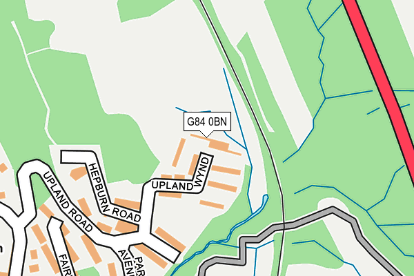 G84 0BN map - OS OpenMap – Local (Ordnance Survey) G84 0BN map - OS OpenMap – Local (Ordnance Survey)