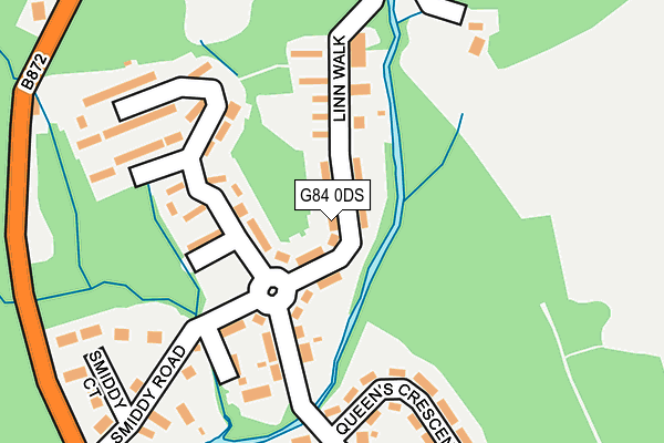 G84 0DS map - OS OpenMap – Local (Ordnance Survey) G84 0DS map - OS OpenMap – Local (Ordnance Survey)