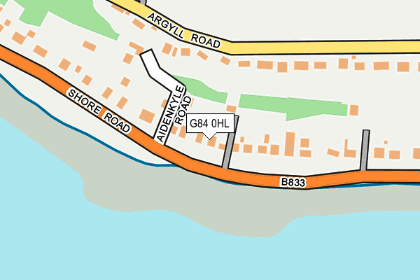G84 0HL map - OS OpenMap – Local (Ordnance Survey) G84 0HL map - OS OpenMap – Local (Ordnance Survey)
