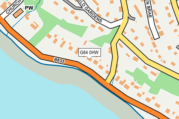 G84 0HW map - OS OpenMap – Local (Ordnance Survey) G84 0HW map - OS OpenMap – Local (Ordnance Survey)