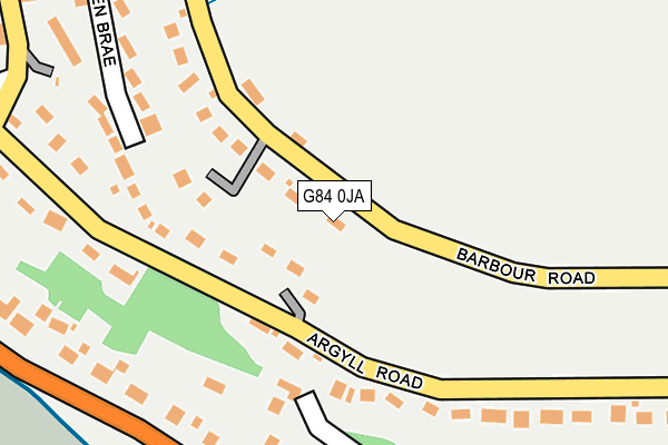G84 0JA map - OS OpenMap – Local (Ordnance Survey) G84 0JA map - OS OpenMap – Local (Ordnance Survey)