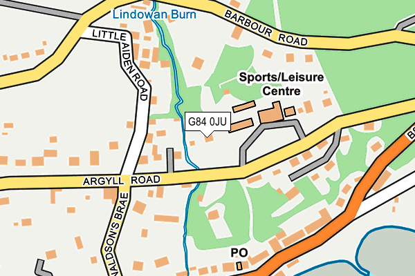 G84 0JU map - OS OpenMap – Local (Ordnance Survey) G84 0JU map - OS OpenMap – Local (Ordnance Survey)