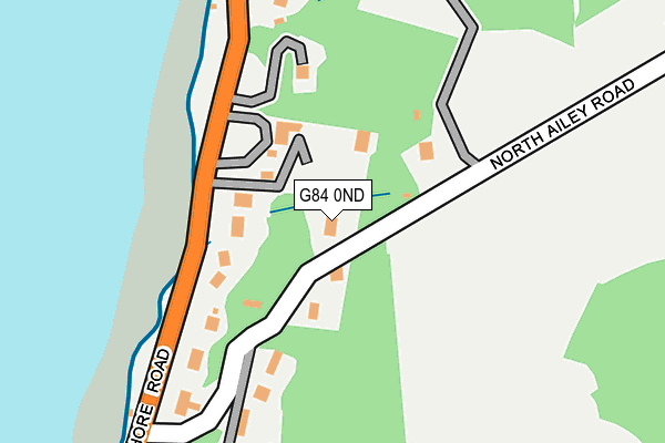 G84 0ND map - OS OpenMap – Local (Ordnance Survey) G84 0ND map - OS OpenMap – Local (Ordnance Survey)