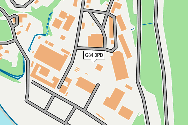 G84 0PD map - OS OpenMap – Local (Ordnance Survey) G84 0PD map - OS OpenMap – Local (Ordnance Survey)