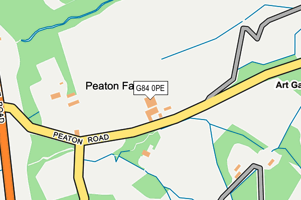 G84 0PE map - OS OpenMap – Local (Ordnance Survey) G84 0PE map - OS OpenMap – Local (Ordnance Survey)