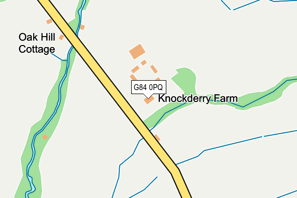G84 0PQ map - OS OpenMap – Local (Ordnance Survey) G84 0PQ map - OS OpenMap – Local (Ordnance Survey)