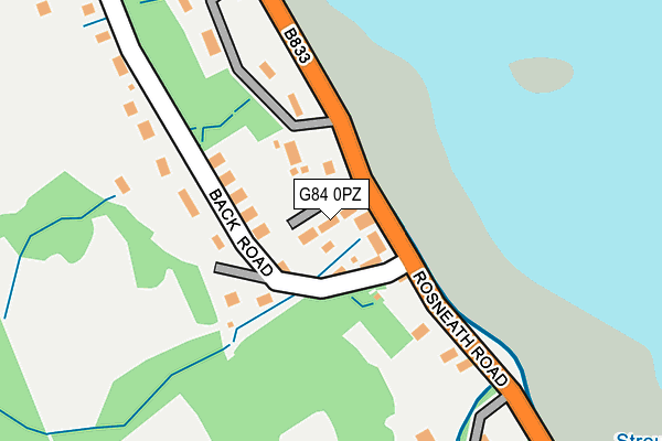 G84 0PZ map - OS OpenMap – Local (Ordnance Survey) G84 0PZ map - OS OpenMap – Local (Ordnance Survey)