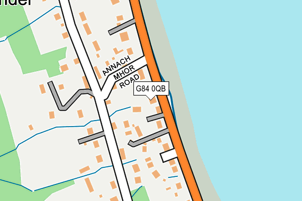 G84 0QB map - OS OpenMap – Local (Ordnance Survey) G84 0QB map - OS OpenMap – Local (Ordnance Survey)