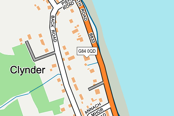 G84 0QD map - OS OpenMap – Local (Ordnance Survey) G84 0QD map - OS OpenMap – Local (Ordnance Survey)