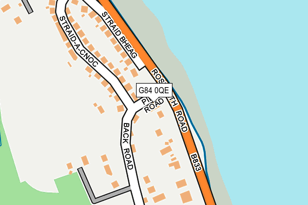 G84 0QE map - OS OpenMap – Local (Ordnance Survey) G84 0QE map - OS OpenMap – Local (Ordnance Survey)