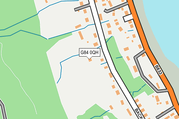G84 0QH map - OS OpenMap – Local (Ordnance Survey) G84 0QH map - OS OpenMap – Local (Ordnance Survey)