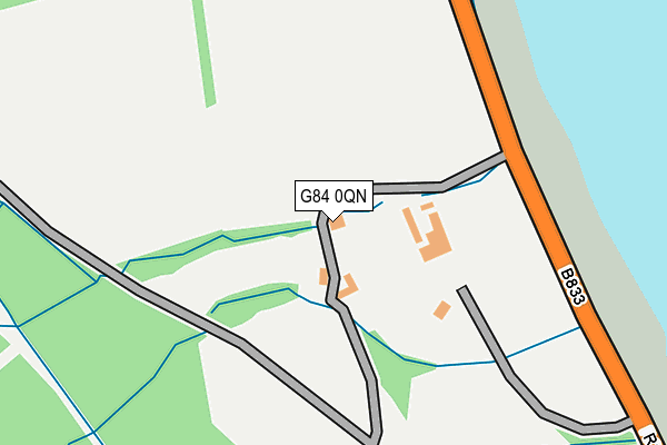 G84 0QN map - OS OpenMap – Local (Ordnance Survey) G84 0QN map - OS OpenMap – Local (Ordnance Survey)