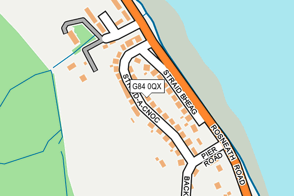 G84 0QX map - OS OpenMap – Local (Ordnance Survey) G84 0QX map - OS OpenMap – Local (Ordnance Survey)