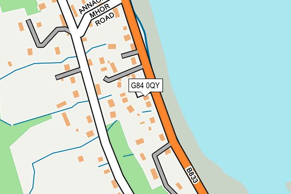 G84 0QY map - OS OpenMap – Local (Ordnance Survey) G84 0QY map - OS OpenMap – Local (Ordnance Survey)