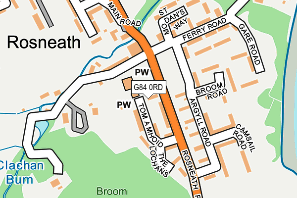 G84 0RD map - OS OpenMap – Local (Ordnance Survey) G84 0RD map - OS OpenMap – Local (Ordnance Survey)