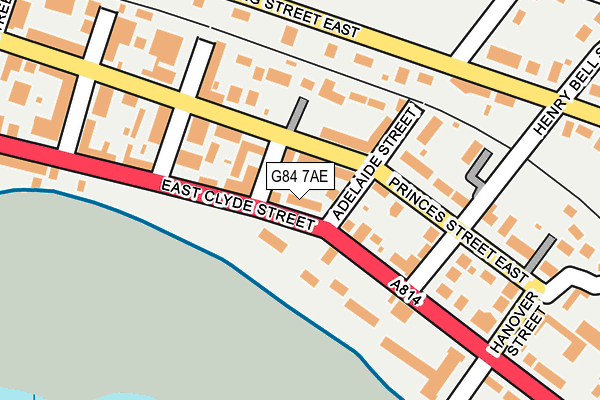 G84 7AE map - OS OpenMap – Local (Ordnance Survey) G84 7AE map - OS OpenMap – Local (Ordnance Survey)