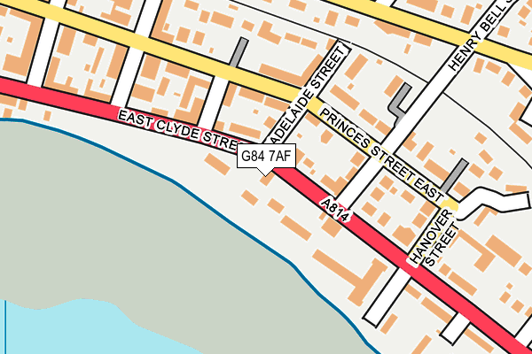 G84 7AF map - OS OpenMap – Local (Ordnance Survey) G84 7AF map - OS OpenMap – Local (Ordnance Survey)