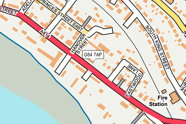 G84 7AP map - OS OpenMap – Local (Ordnance Survey) G84 7AP map - OS OpenMap – Local (Ordnance Survey)