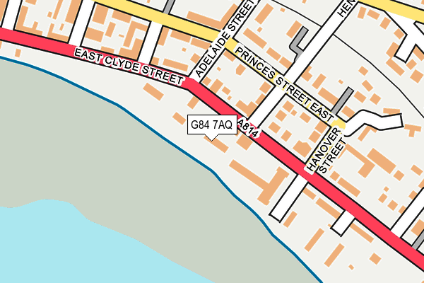 G84 7AQ map - OS OpenMap – Local (Ordnance Survey) G84 7AQ map - OS OpenMap – Local (Ordnance Survey)
