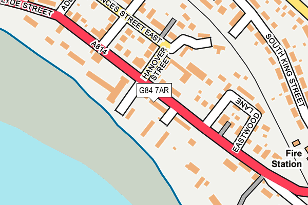 G84 7AR map - OS OpenMap – Local (Ordnance Survey) G84 7AR map - OS OpenMap – Local (Ordnance Survey)