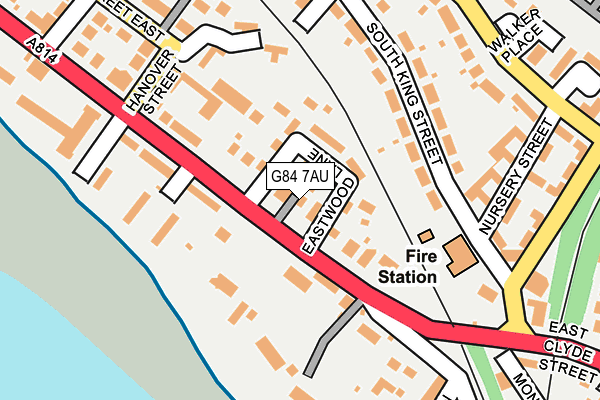 G84 7AU map - OS OpenMap – Local (Ordnance Survey) G84 7AU map - OS OpenMap – Local (Ordnance Survey)