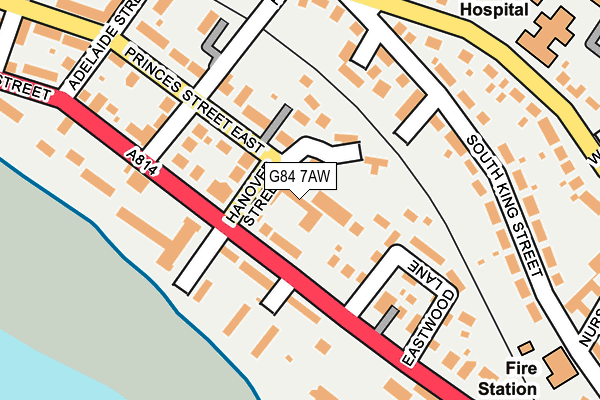 G84 7AW map - OS OpenMap – Local (Ordnance Survey) G84 7AW map - OS OpenMap – Local (Ordnance Survey)