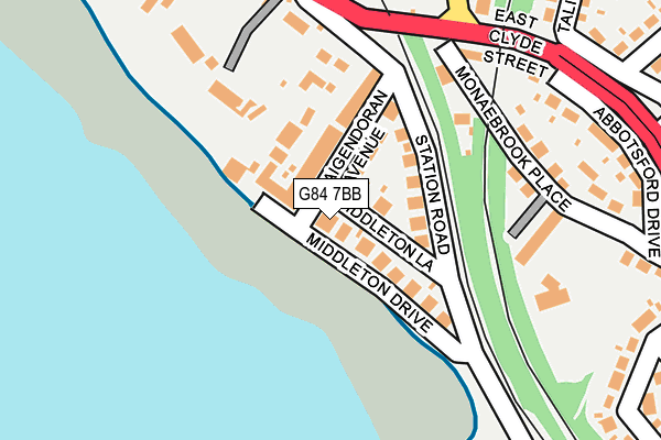 G84 7BB map - OS OpenMap – Local (Ordnance Survey) G84 7BB map - OS OpenMap – Local (Ordnance Survey)