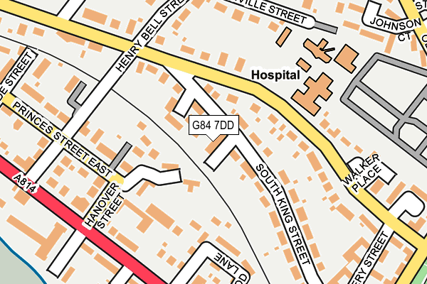 G84 7DD map - OS OpenMap – Local (Ordnance Survey) G84 7DD map - OS OpenMap – Local (Ordnance Survey)