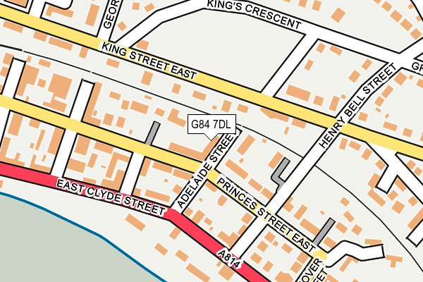 G84 7DL map - OS OpenMap – Local (Ordnance Survey) G84 7DL map - OS OpenMap – Local (Ordnance Survey)