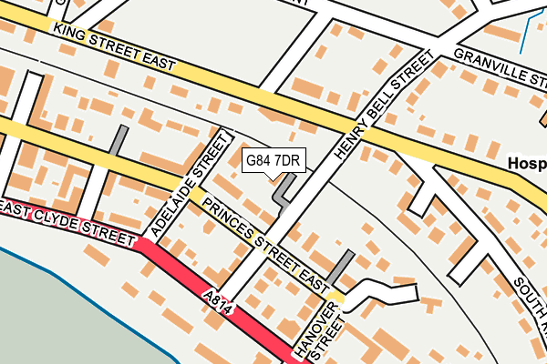 G84 7DR map - OS OpenMap – Local (Ordnance Survey) G84 7DR map - OS OpenMap – Local (Ordnance Survey)