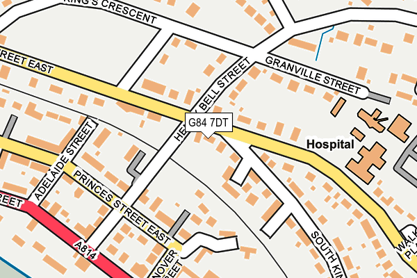 G84 7DT map - OS OpenMap – Local (Ordnance Survey) G84 7DT map - OS OpenMap – Local (Ordnance Survey)