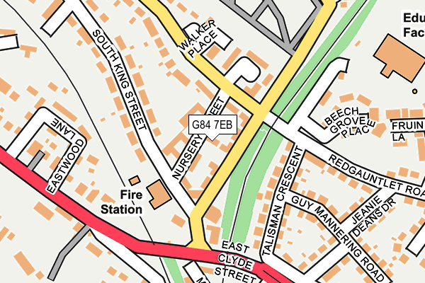 G84 7EB map - OS OpenMap – Local (Ordnance Survey) G84 7EB map - OS OpenMap – Local (Ordnance Survey)