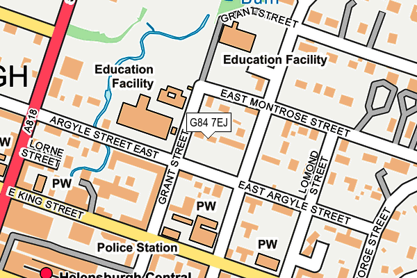 G84 7EJ map - OS OpenMap – Local (Ordnance Survey) G84 7EJ map - OS OpenMap – Local (Ordnance Survey)