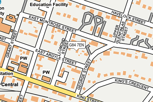 G84 7EN map - OS OpenMap – Local (Ordnance Survey) G84 7EN map - OS OpenMap – Local (Ordnance Survey)