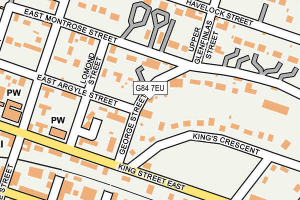 G84 7EU map - OS OpenMap – Local (Ordnance Survey) G84 7EU map - OS OpenMap – Local (Ordnance Survey)