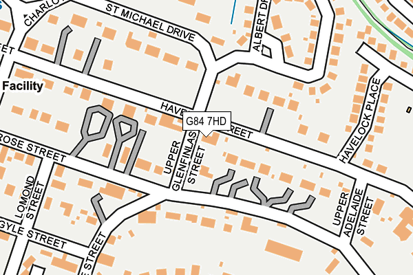 G84 7HD map - OS OpenMap – Local (Ordnance Survey) G84 7HD map - OS OpenMap – Local (Ordnance Survey)