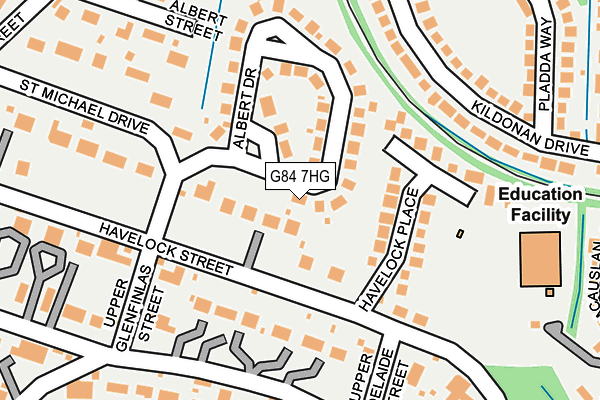 G84 7HG map - OS OpenMap – Local (Ordnance Survey) G84 7HG map - OS OpenMap – Local (Ordnance Survey)
