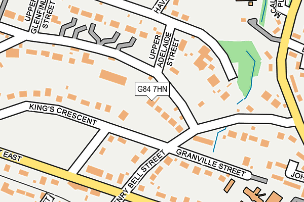 G84 7HN map - OS OpenMap – Local (Ordnance Survey) G84 7HN map - OS OpenMap – Local (Ordnance Survey)