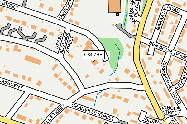 G84 7HR map - OS OpenMap – Local (Ordnance Survey) G84 7HR map - OS OpenMap – Local (Ordnance Survey)