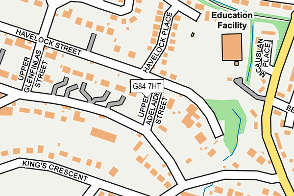 G84 7HT map - OS OpenMap – Local (Ordnance Survey) G84 7HT map - OS OpenMap – Local (Ordnance Survey)