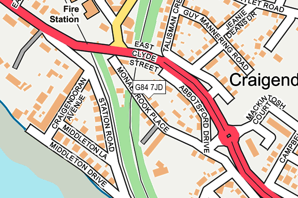 G84 7JD map - OS OpenMap – Local (Ordnance Survey) G84 7JD map - OS OpenMap – Local (Ordnance Survey)