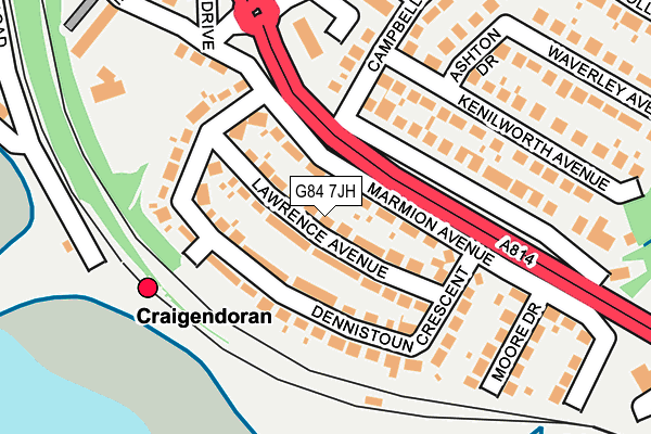 G84 7JH map - OS OpenMap – Local (Ordnance Survey) G84 7JH map - OS OpenMap – Local (Ordnance Survey)