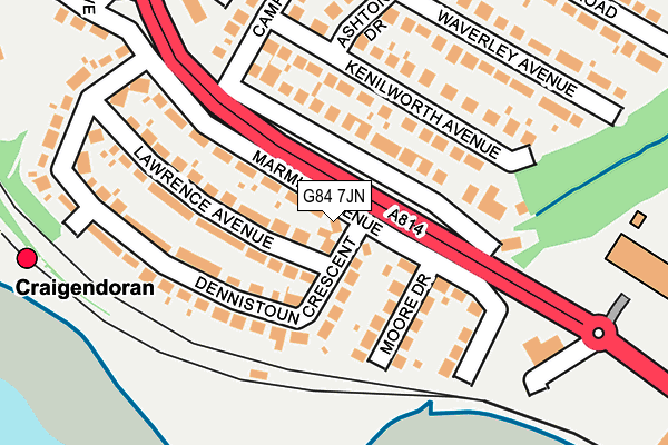 G84 7JN map - OS OpenMap – Local (Ordnance Survey) G84 7JN map - OS OpenMap – Local (Ordnance Survey)